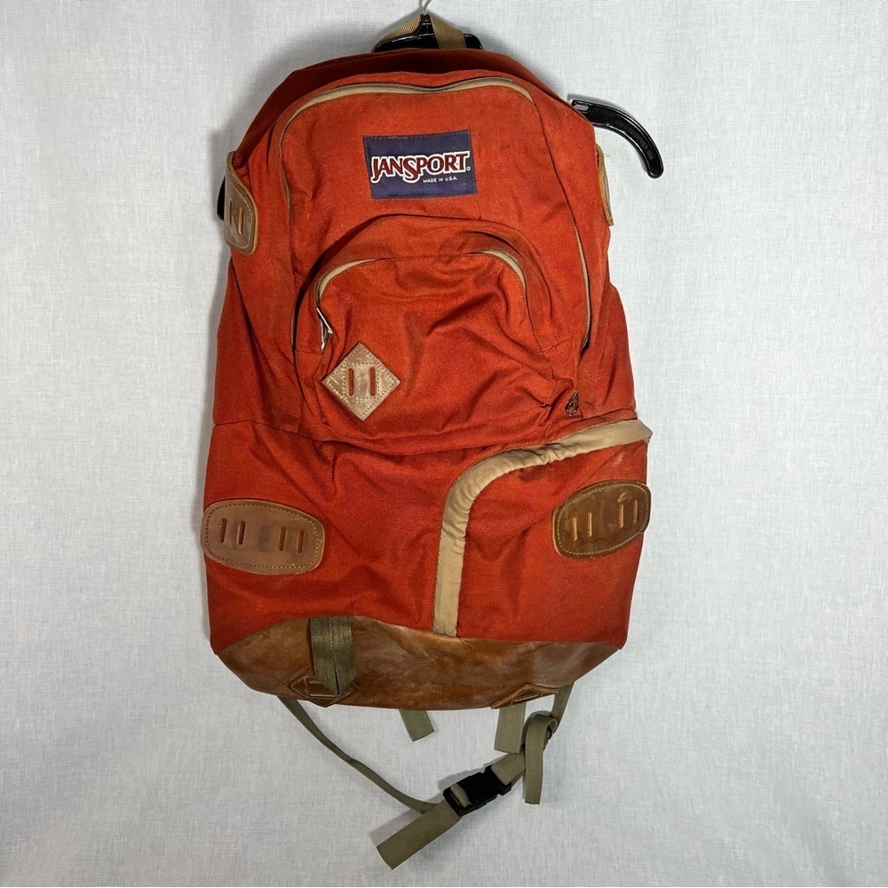 VINTAGE Made in USA Jansport Hiking/ travel Backpack for bid - Picture 3 of 9
